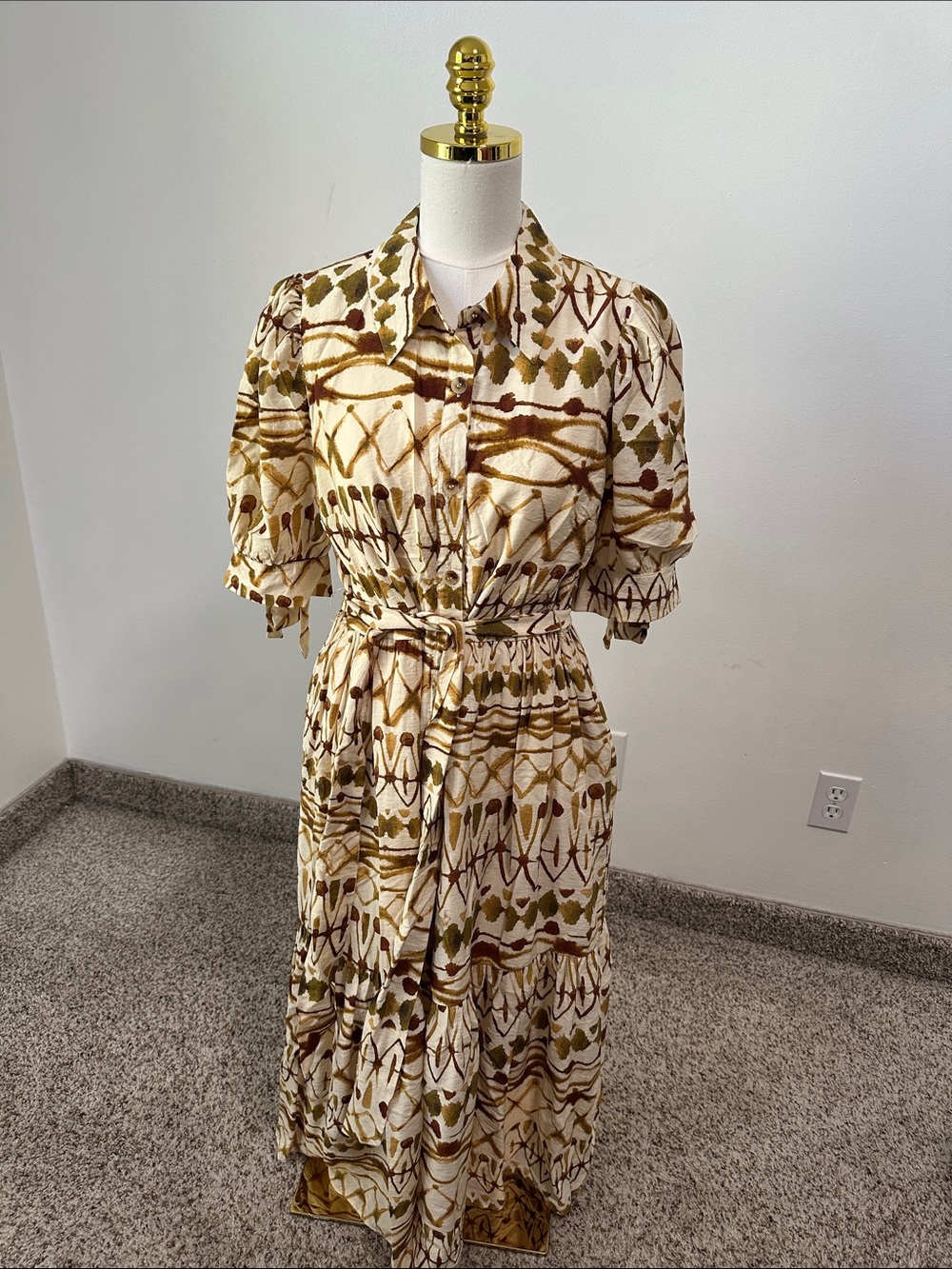 🎻 Bohme Button Up Maxi Dress